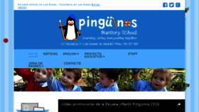 What Escuelainfantilpinguinos.com website looked like in 2017 (7 years ago)