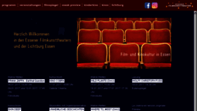 What Essener-filmkunsttheater.de website looked like in 2017 (7 years ago)
