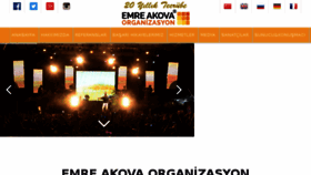 What Emreakova.com website looked like in 2017 (7 years ago)