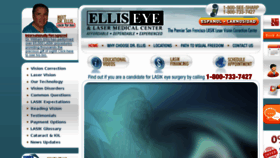 What Elliseye.com website looked like in 2017 (7 years ago)