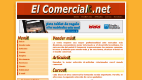 What Elcomercial.net website looked like in 2017 (7 years ago)