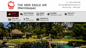 What Eagleairindonesia.com website looked like in 2017 (7 years ago)