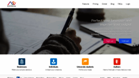 What Editana.com website looked like in 2017 (8 years ago)
