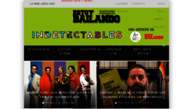 What Estoybailando.com website looked like in 2017 (7 years ago)