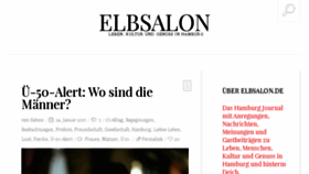 What Elbsalon.de website looked like in 2017 (7 years ago)