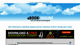 What Ebook-engine.com website looked like in 2017 (7 years ago)