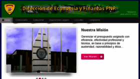 What Economiapnp.org website looked like in 2017 (7 years ago)