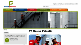 What Elnusapetrofin.co.id website looked like in 2017 (7 years ago)
