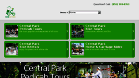 What Ecocentralparktours.com website looked like in 2017 (7 years ago)