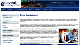 What Eventmanagement.com website looked like in 2017 (7 years ago)