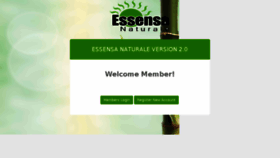 What Essensanaturale.org website looked like in 2017 (7 years ago)