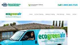 What Ecogreengro.com website looked like in 2017 (7 years ago)