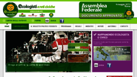 What Ecologistiecivici.it website looked like in 2017 (7 years ago)