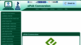 What Epubconversion.com website looked like in 2017 (7 years ago)