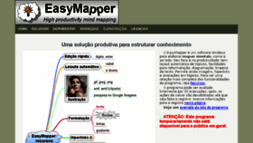 What Easymapper.com.br website looked like in 2017 (7 years ago)