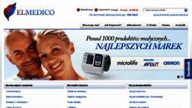 What Elmedico.pl website looked like in 2017 (7 years ago)