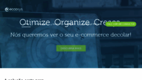 What Eccosys.com.br website looked like in 2017 (7 years ago)
