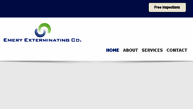 What Emeryexterminating.com website looked like in 2017 (7 years ago)