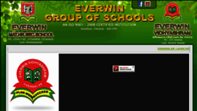 What Everwinschool.com website looked like in 2017 (7 years ago)
