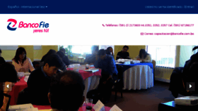 What Elearning.bancofie.com.bo website looked like in 2017 (7 years ago)
