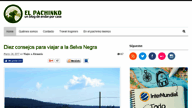 What Elpachinko.com website looked like in 2017 (7 years ago)