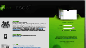 What Esgci.net website looked like in 2017 (7 years ago)