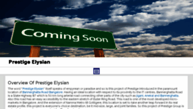 What Elysianprestige.com website looked like in 2017 (7 years ago)