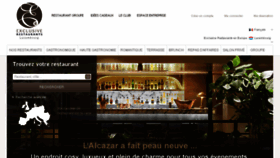 What Exclusive-restaurants.lu website looked like in 2017 (7 years ago)