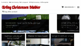 What Erling-christensen-moebler.dk website looked like in 2017 (7 years ago)