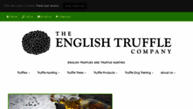 What Englishtruffles.co.uk website looked like in 2017 (7 years ago)