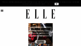 What Elle.fi website looked like in 2017 (7 years ago)