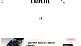 What Etiquettemagazine.ro website looked like in 2017 (7 years ago)