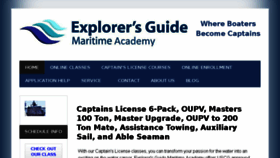 What Explorersguidellc.com website looked like in 2017 (7 years ago)
