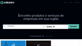 What Enkontre.com.br website looked like in 2017 (7 years ago)