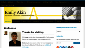 What Emilyakin.com website looked like in 2017 (7 years ago)