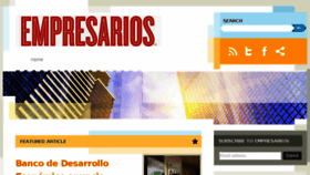 What Empresarios360.com website looked like in 2017 (7 years ago)