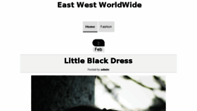 What Eastwestworldwide.com website looked like in 2017 (7 years ago)