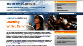 What Engineeringgateways.co.uk website looked like in 2017 (7 years ago)