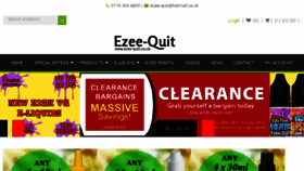What Ezee-quit.co.uk website looked like in 2017 (7 years ago)