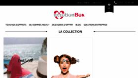 What Emotionbox.ma website looked like in 2017 (8 years ago)