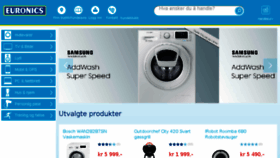 What Euronics.no website looked like in 2017 (6 years ago)