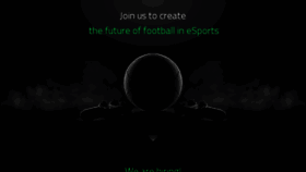 What Efootball.pro website looked like in 2017 (7 years ago)