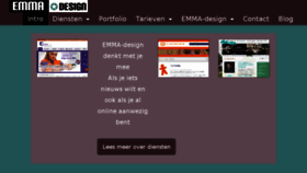 What Emma-design.nl website looked like in 2017 (7 years ago)