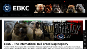 What Ebkc.org website looked like in 2017 (7 years ago)