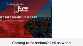 What Erasmusbarcelona.com website looked like in 2017 (8 years ago)