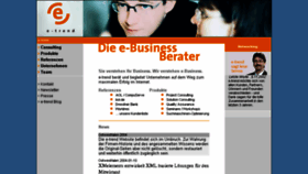 What E-trend.de website looked like in 2017 (7 years ago)