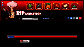 What Espanimation.com website looked like in 2017 (7 years ago)