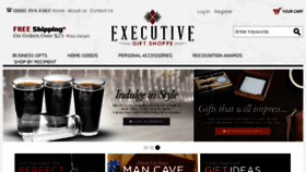 What Executivegiftshoppe.com website looked like in 2017 (7 years ago)