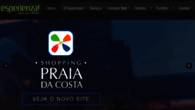 What Esperienza.com.br website looked like in 2017 (6 years ago)