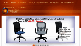 What Escritoriopronto.com.br website looked like in 2017 (7 years ago)